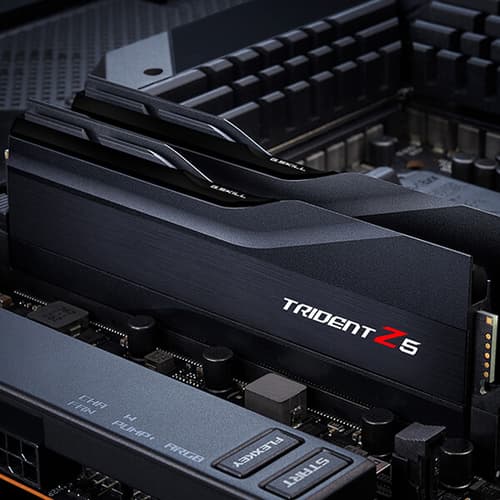 G.Skill Trident Z5 32GB (16GBx2) DDR5 6000MHz RAM (Matte Black)